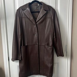 Brown Lamb Skin Jacket